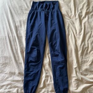 Athleta Joggers Navy Blue